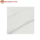 132,8 conceptions de marbre blanches de frontière de plancher de propriété de compression de MPA pour la cheminée